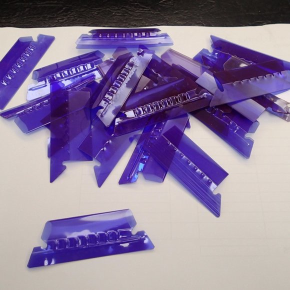 Purple File Folder Tabs- lot of 25 - Picture 1 of 4